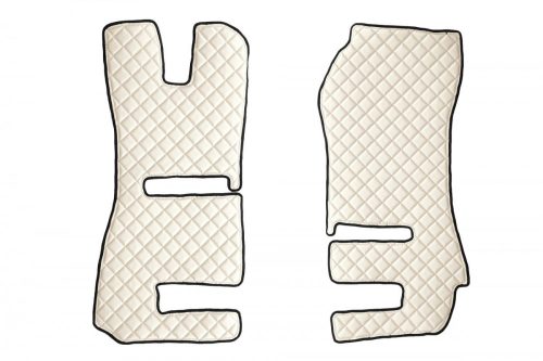 Bőr teljes padló borítás Scania R 2010-2016 aut. Recaro felhajtható ülés (pezsgő)