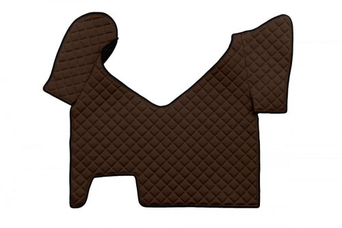 Bőr teljes padló borítás Iveco Stralis (HI-WAY) aut. váltó (barna)