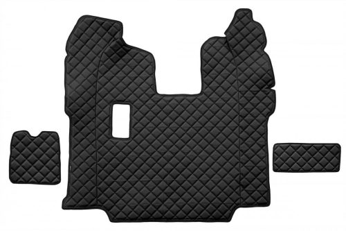 Bőr teljes padló borítás Scania R 2010-2016 manual váltó (fekete)