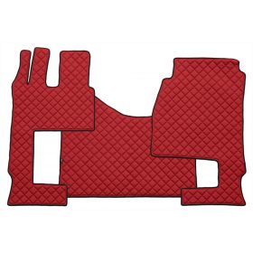   Bőr teljes padló borítás Mercedes MP4/MP5 felhajtható ülés PIROS szett