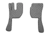 Bőr teljes padló borítás Volvo FH 2002-2012 aut. váltó (szürke)