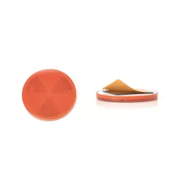 Prizma kerek (60mm) piros öntapadós
