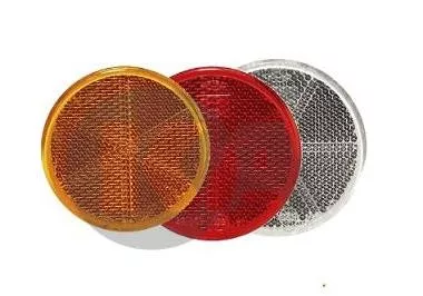 Prizma kerek (60mm) piros öntapadós