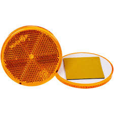 Prizma kerek (60mm) sárga öntapadós