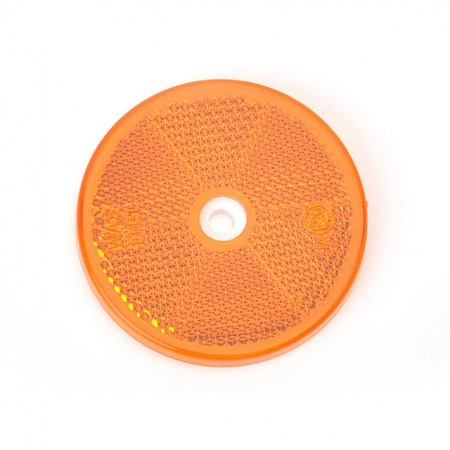 Prizma kerek (60mm) sárga, csavarozható