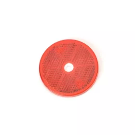 Prizma kerek (60mm) piros, csavarozható
