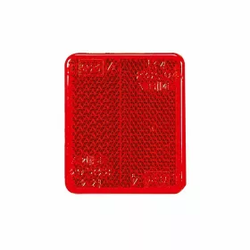 Prizma szögletes (46x39mm) piros öntapadós