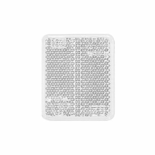 Prizma szögletes (46x39mm) fehér öntapadós