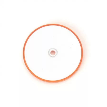 Prizma kerek (80mm) sárga csavarozható