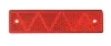 Prizma hosszú (170x40mm) piros