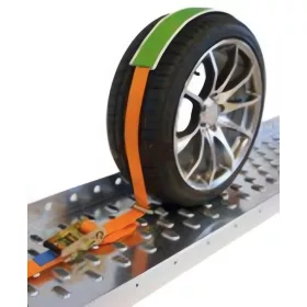   Jármű rögzítő spanifer (5cm széles) 5T 3 pontos rögzítés+csúszásgátló