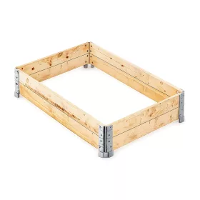   Erősített raklap magasító keret 120 x 80 x 20 cm összecsukható