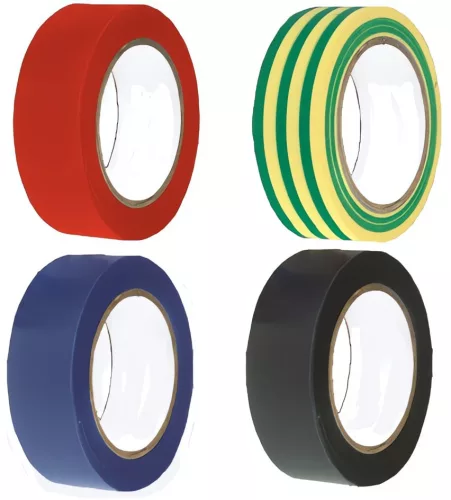 PVC szigetelő szalag 15mm fekete