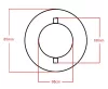 Tanksapka fém 60mm zárható, erősített