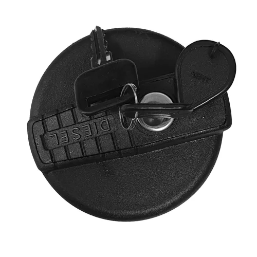 Tanksapka műanyag 60mm zárható