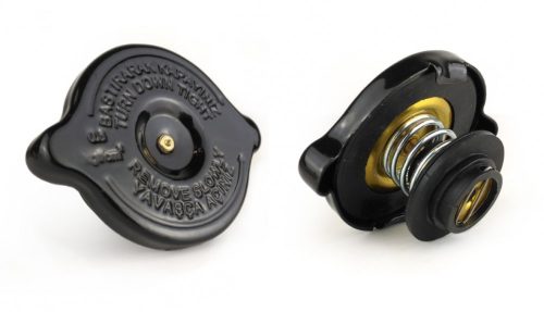 Kiegyenlítő tartály / hűtő zárósapka 57mm körmös, ovális 0,8bar