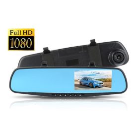   Tükörbe integrált menetrögzítő kamera DVR Blackbox 12/24 V