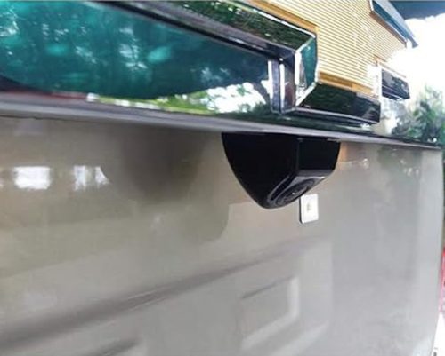 Tolató kamera 12 V Mini 45° LED