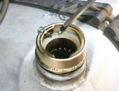 Üzemanyag lopásgátló tankba 60mm menetes/körmös