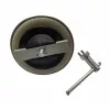 Biztonsági INOX tanksapka 80/100mm 2 körmös