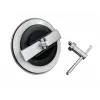 Biztonsági INOX tanksapka 80/100mm 2 körmös