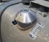 Biztonsági INOX tanksapka 80/100mm 2 körmös