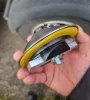 Biztonsági INOX tanksapka 80/100mm 2 körmös