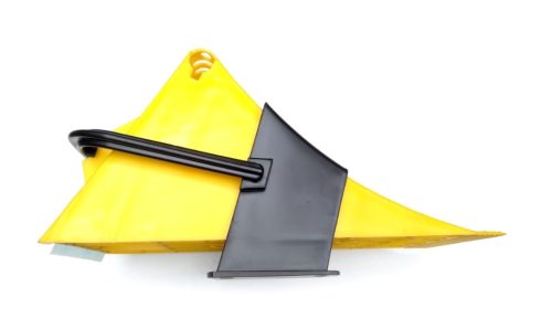 Kerék ék 22,5 col-os kerékhez, műanyag, tartóval