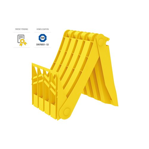 Kerék ék , összecsukható 22,5 col-os kerékhez, műanyag