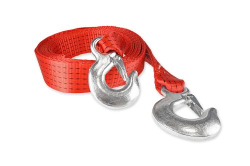 Vontató kötél 7,5T heveder 5m fém kampóval