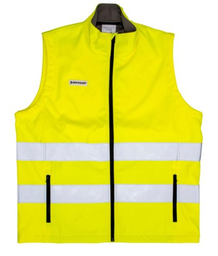 Softshell láthatósági mellény L