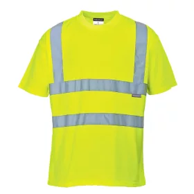 Jólláthatósági póló fluo sárga XL