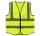 Fluo jólláthatósági mellény Zsebes