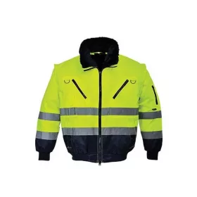 FLUO PILÓTA kabát L sárga