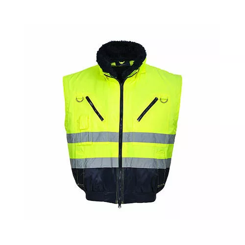 FLUO PILÓTA kabát L sárga