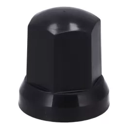 Csavarkupak műanyag fekete 32mm, magas