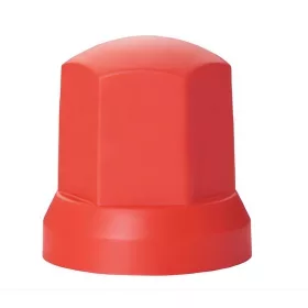 Csavarkupak műanyag piros 32mm