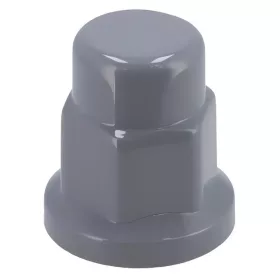 Csavarkupak műanyag szürke 32mm, lépcsős