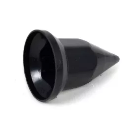 Csavarkupak műanyag fekete 33mm, hegyes