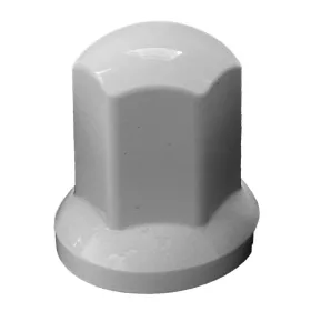 Csavarkupak műanyag fehér 32mm, magas