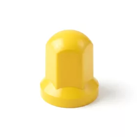Csavarkupak sárga műanyag 32mm, magas