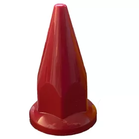Csavarkupak piros műanyag 32mm, hegyes