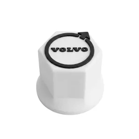 Csavarkupak műanyag fehér 33mm, Volvo