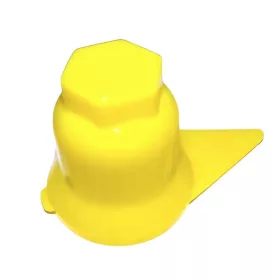 Csavarkupak lazulás jelzővel 33mm SÁRGA