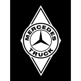 Mercedes matrica tükör hátlapra fehér rombusz