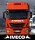 Iveco matrica napellenzőre fehér