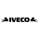 Iveco matrica napellenzőre fekete