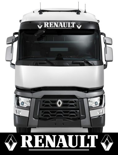 Renault matrica napellenzőre fehér