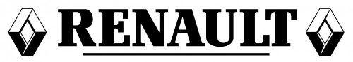 Renault matrica napellenzőre fekete