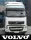 Volvo matrica napellenzőre fehér